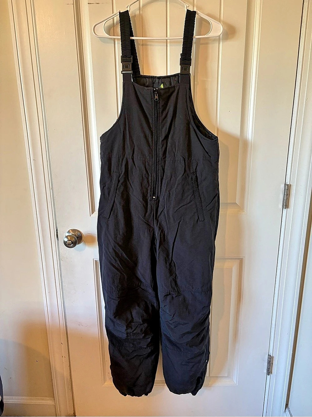 athletech Black Ski Bib Overalls Size 14/16